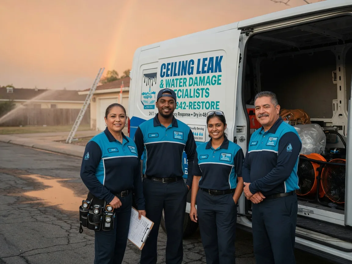 Ceiling Leak Cleanup company in Milton, KS