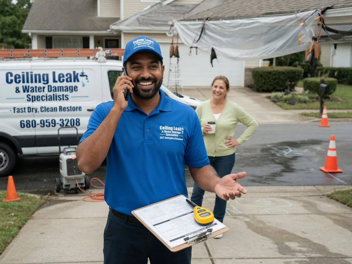 Ceiling Leak Cleanup Milton, KS FAQs